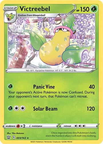 Sword & Shield Battle Styles 003/163 Victreebel