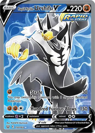 Sword & Shield Battle Styles 152/163 Rapid Strike Urshifu V (Full Art)