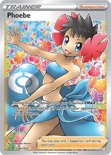 Sword & Shield Battle Styles 161/163 Phoebe (Full Art)