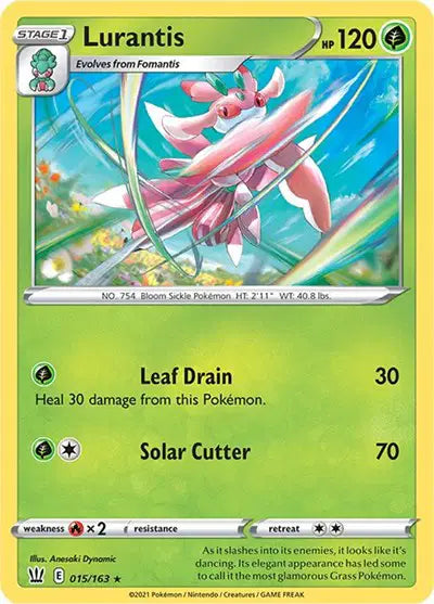 Sword & Shield Battle Styles 015/163 Lurantis