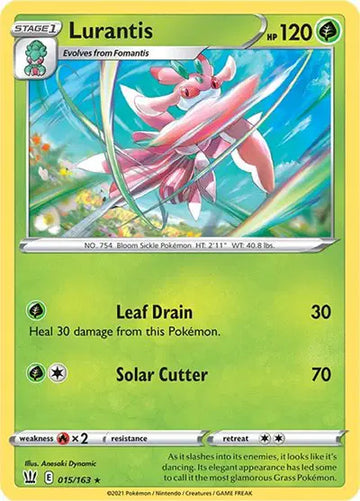 Sword & Shield Battle Styles 015/163 Lurantis