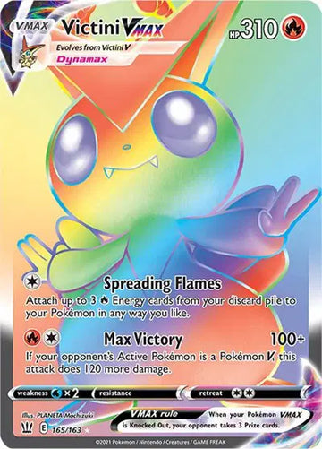 Sword & Shield Battle Styles 165/163 Victini VMAX (Secret)