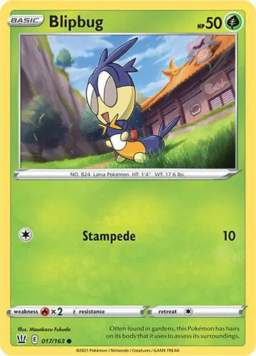 Sword & Shield Battle Styles 017/163 Blipbug