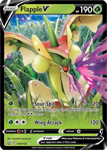 Sword & Shield Battle Styles 018/163 Flapple V