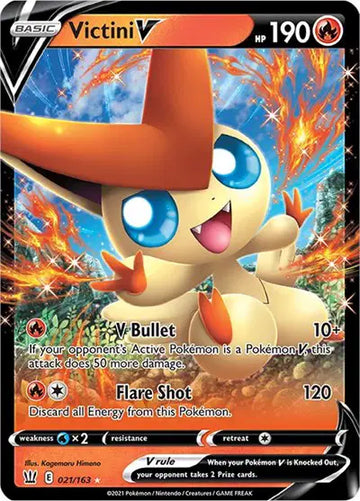 Sword & Shield Battle Styles 021/163 Victini V