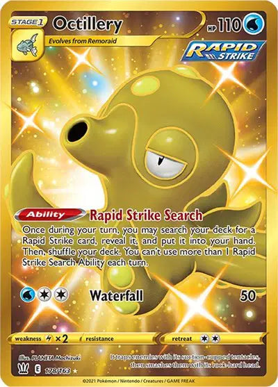 Sword & Shield Battle Styles 178/163 Octillery (Secret)