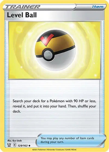 Sword & Shield Battle Styles 129/163 Level Ball
