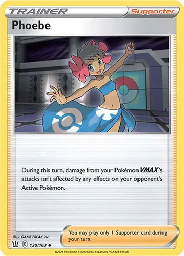 Sword & Shield Battle Styles 130/163 Phoebe