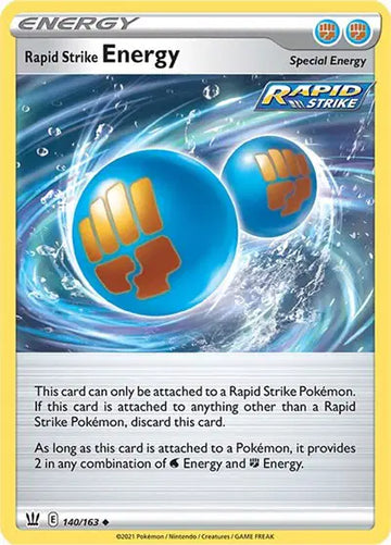 Sword & Shield Battle Styles 140/163 Rapid Strike Energy