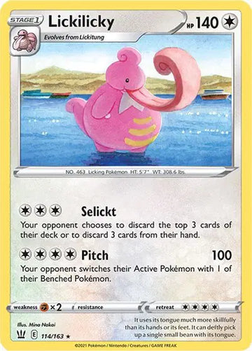 Sword & Shield Battle Styles 114/163 Lickilicky