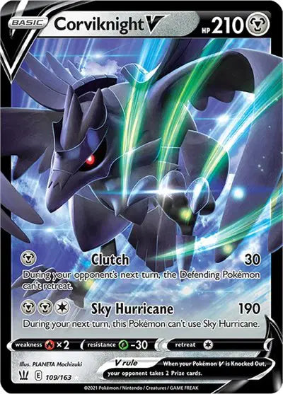 Sword & Shield Battle Styles 109/163 Corviknight V