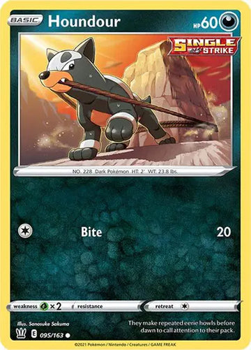 Sword & Shield Battle Styles 095/163 Houndour