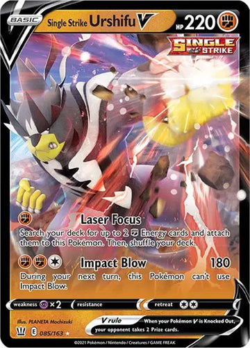 Sword & Shield Battle Styles 085/163 Single Strike Urshifu V