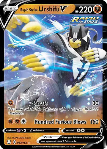Sword & Shield Battle Styles 087/163 Rapid Strike Urshifu V