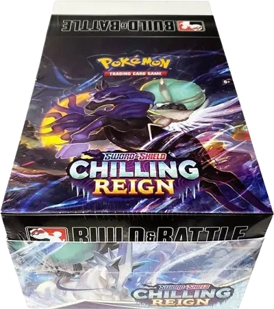 Sword & Shield Chilling Reign Build & Battle Box Display