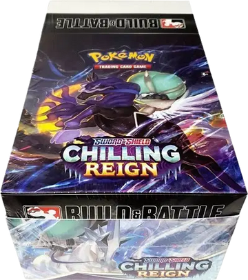 Sword & Shield Chilling Reign Build & Battle Box Display