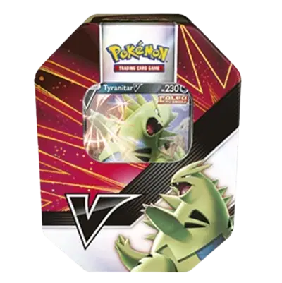 Sword & Shield Battle Styles V Strikers Tin [Tyranitar V] (International Version)