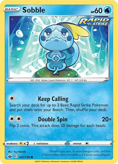 Sword & Shield Chilling Reign-041/198 Sobble