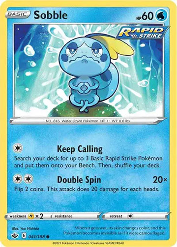 Sword & Shield Chilling Reign-041/198 Sobble