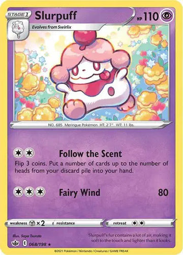 Sword & Shield Chilling Reign 068/198 Slurpuff