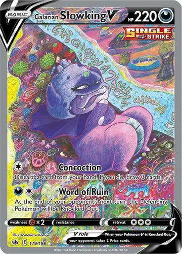 Chilling Reign - 179/198 Galarian Slowking V (Alternate Full Art)