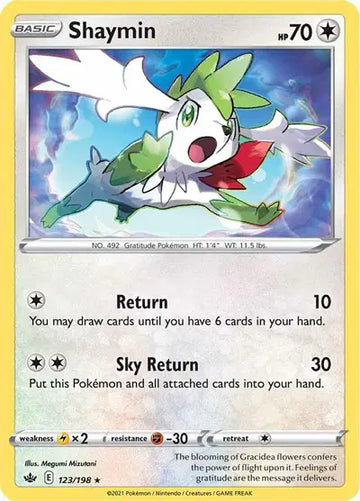 Sword & Shield Chilling Reign 123/198 Shaymin