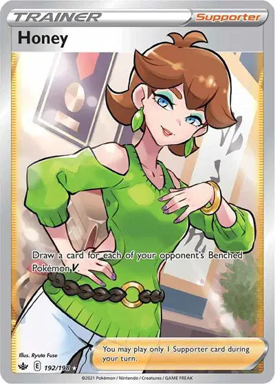 Sword & Shield Chilling Reign 192/198 Honey (Full Art)