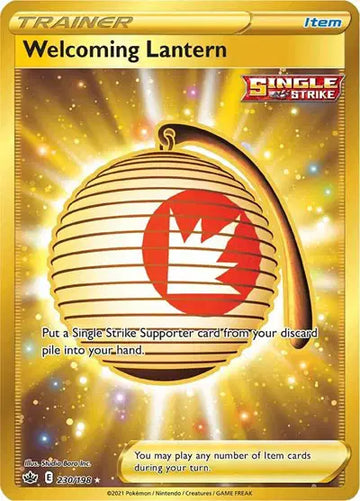 Sword & Shield Chilling Reign 230/198 Welcoming Lantern (Secret)