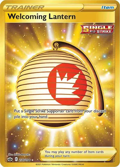Sword & Shield Chilling Reign 230/198 Welcoming Lantern (Secret)