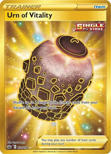 Sword & Shield Chilling Reign 229/198 Urn of Vitality (Secret)