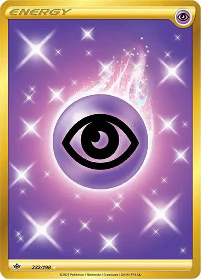Sword & Shield Chilling Reign 232/198 Psychic Energy (Secret)