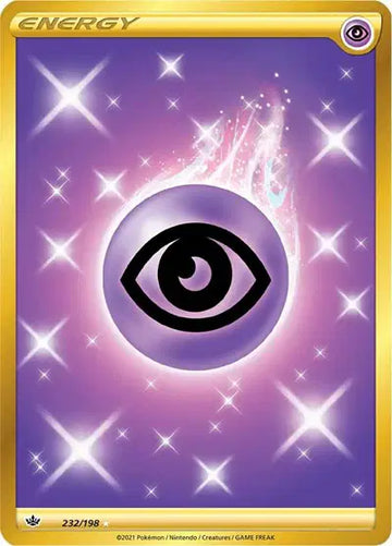 Sword & Shield Chilling Reign 232/198 Psychic Energy (Secret)