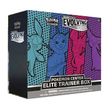 Evolving Skies Pokemon Center Elite Trainer Box [Glaceon/Vaporeon/Sylveon/Espeon] (Exclusive)