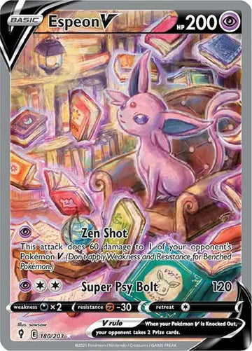 Evolving Skies-180/203 Espeon V (Alternate Full Art)