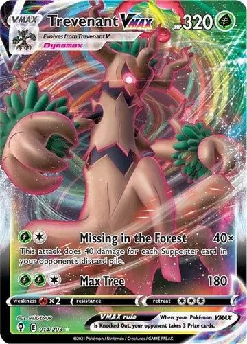 Evolving Skies 014/203 Trevenant VMAX