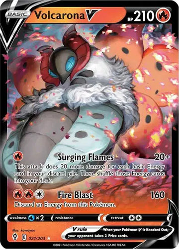 Evolving Skies 021/203 Volcarona V