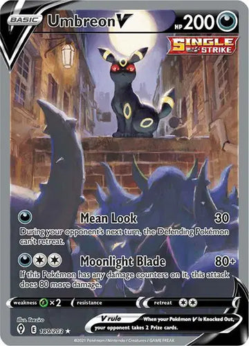 Evolving Skies- 189/203 Umbreon V (Alternate Full Art)