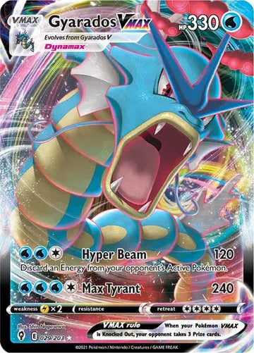 Evolving Skies- 029/203 Gyarados VMAX