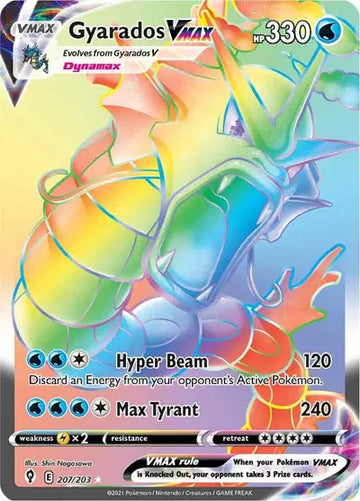 Evolving Skies-207/203 Gyarados VMAX (Secret)