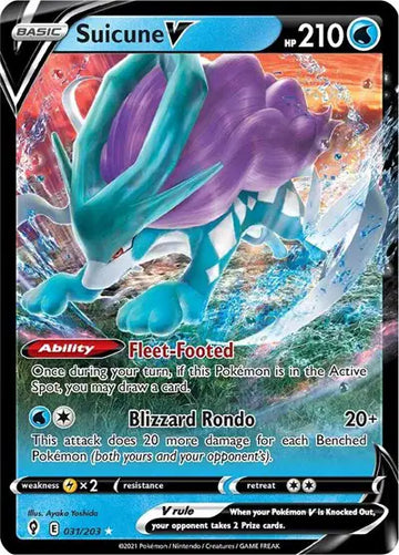 Evolving Skies 031/203 Suicune V