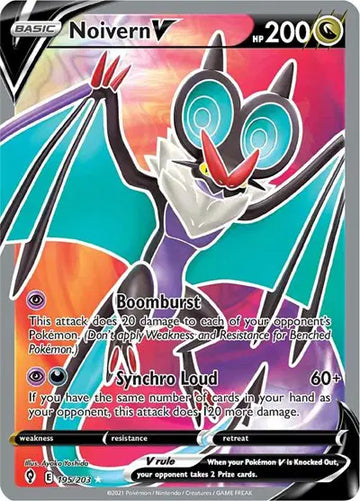 Sword & Shield Evolving Skies 195/203 Noivern V (Full Art)