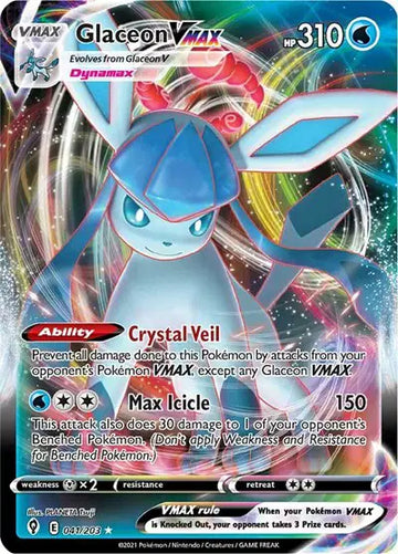 Evolving Skies-041/203 Glaceon VMAX