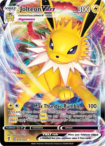 Evolving Skies-051/203 Jolteon VMAX