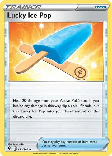 Sword & Shield Evolving Skies 150/203 Lucky Ice Pop