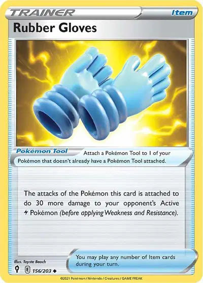 Sword & Shield Evolving Skies 156/203 Rubber Gloves