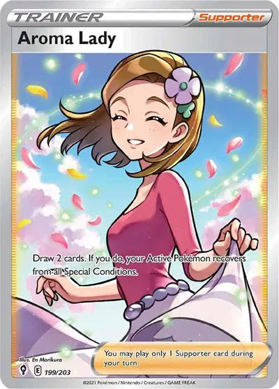 Evolving Skies 199/203 Aroma Lady (Full Art)