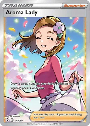Evolving Skies 199/203 Aroma Lady (Full Art)