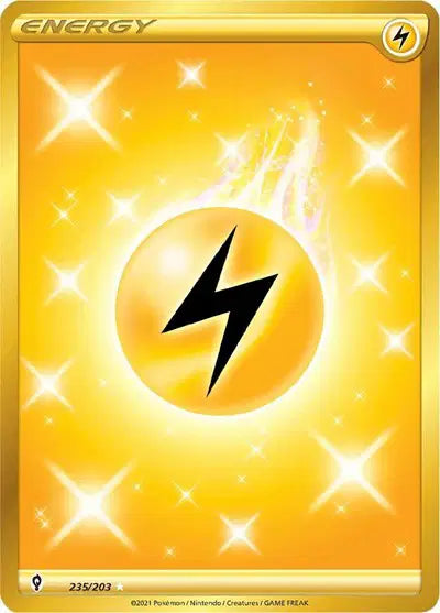 Sword & Shield Evolving Skies 235/203 Lightning Energy (Secret)