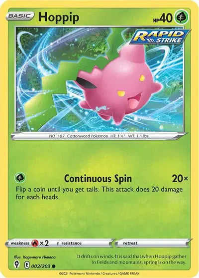 Evolving Skies 002/203 Hoppip