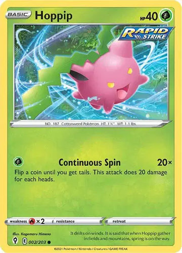 Evolving Skies 002/203 Hoppip